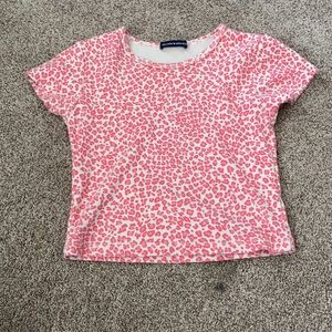 pink cheetah brandy ashlyn top